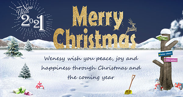 2020-12-25: Wenesy Christmas poster
