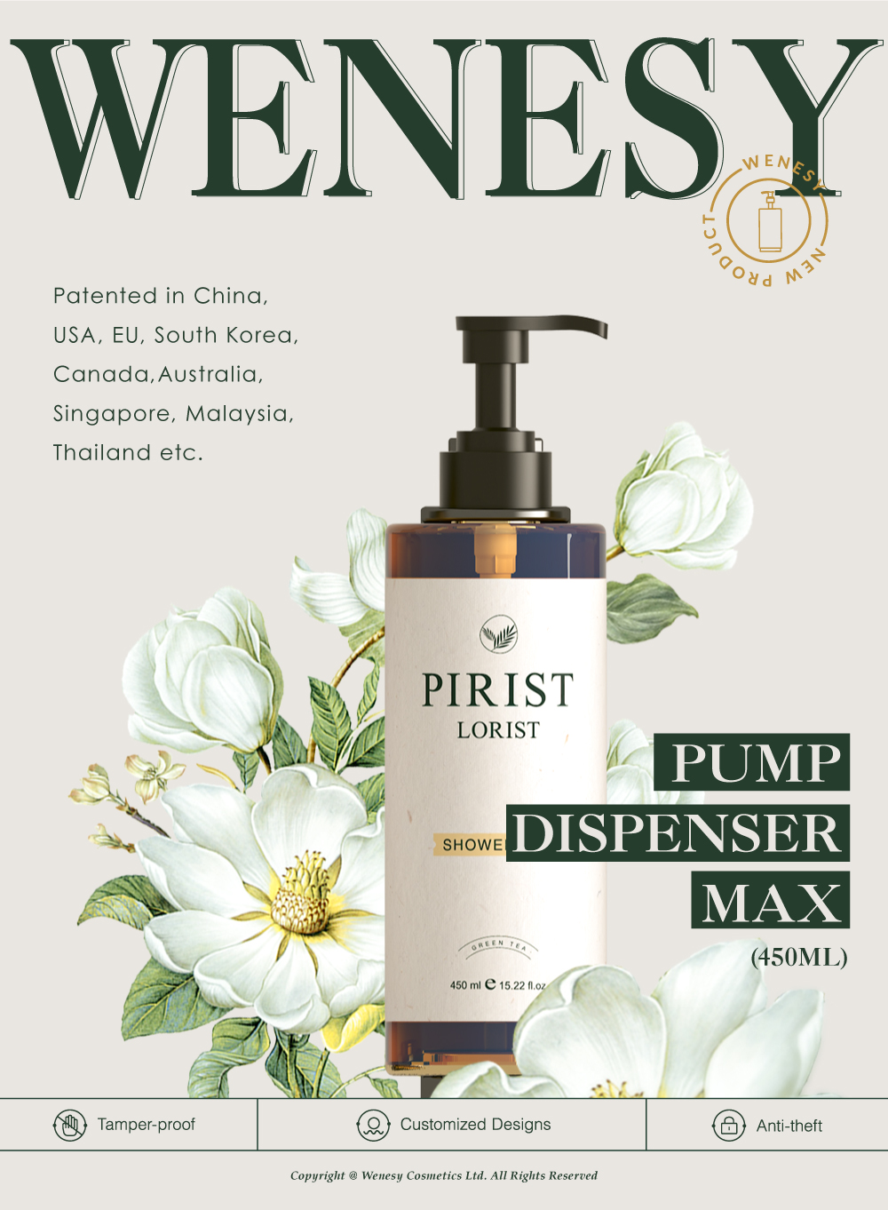 Wenesy Pump Dispenser MAX