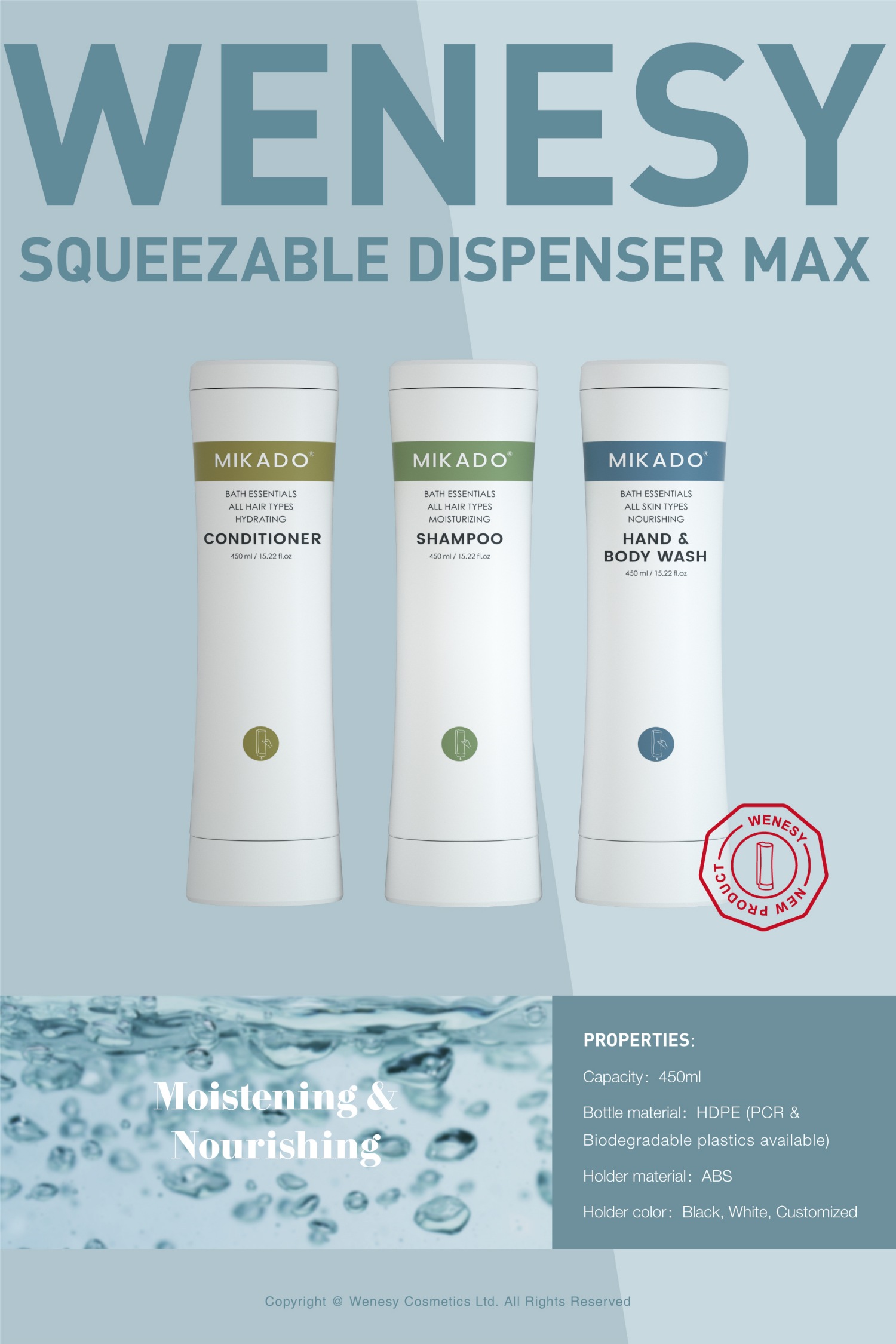 Wenesy Squeezable Dispenser MAX