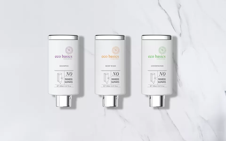 Squeezable Wall Mounted Hotel Dispenser