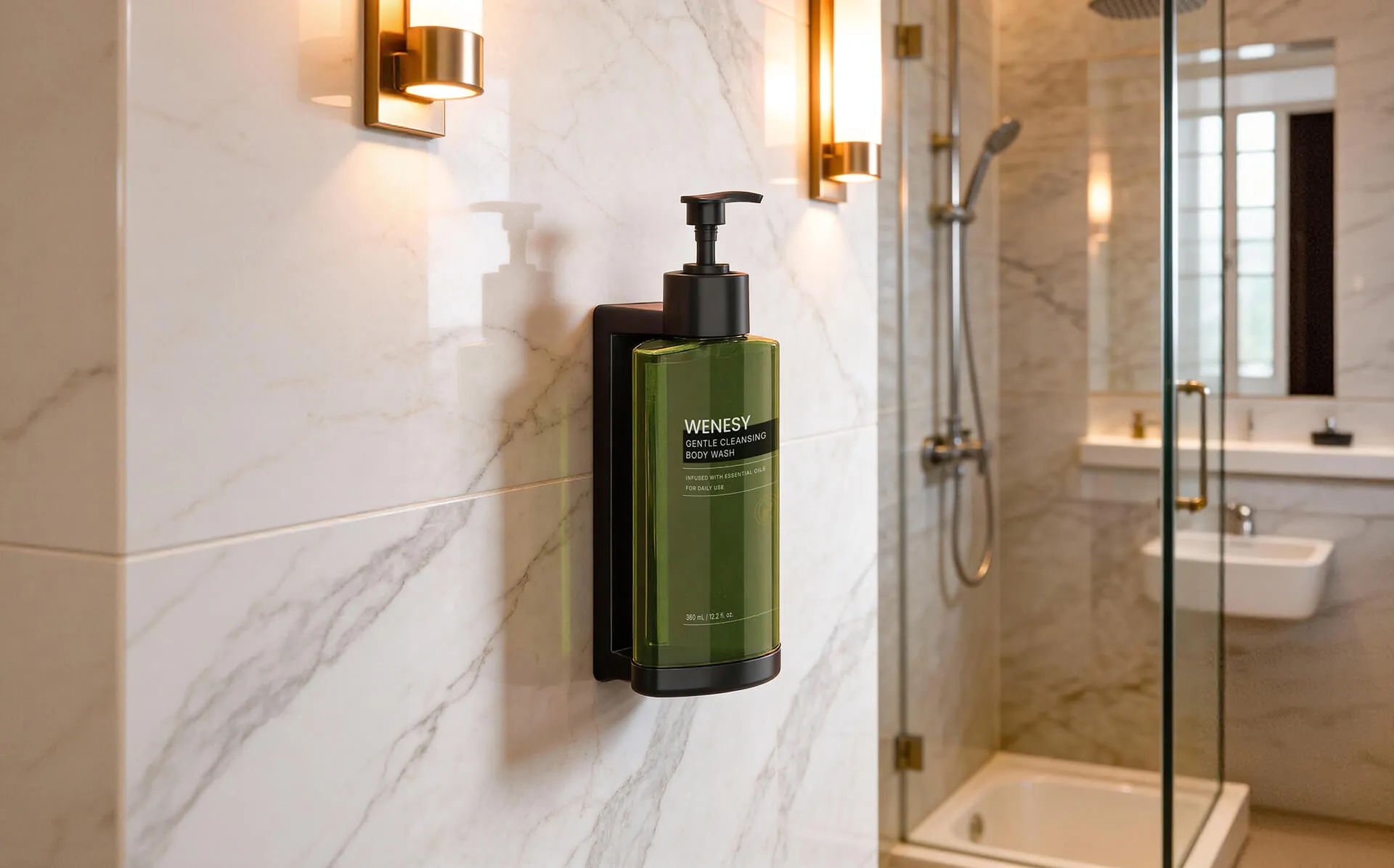 Wall Mounted Pump Hotel Dispenser