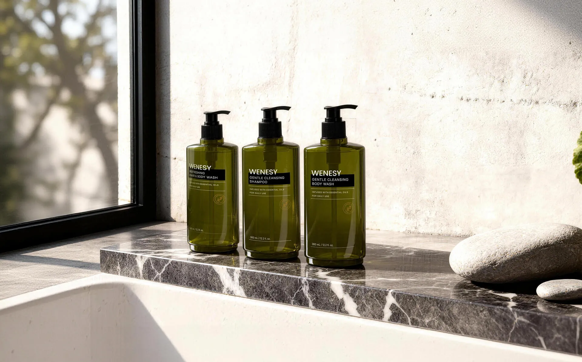 Wall Mounted Pump Hotel Dispenser