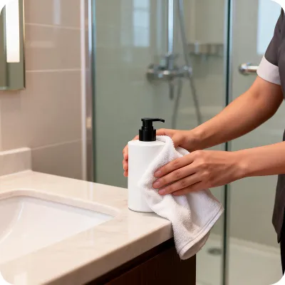 How do we maintain and clean the dispensers?